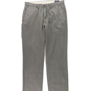Mens Classic Fit Chino Pants Ralph Lauren Polo Gry